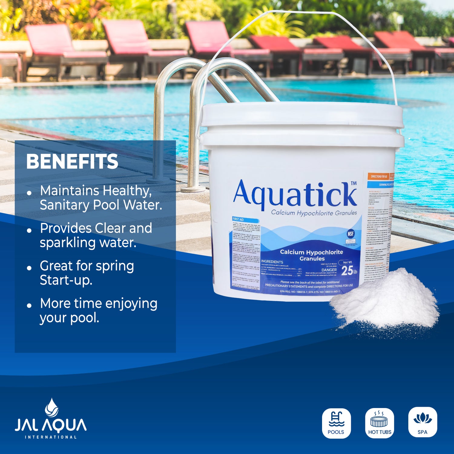 The Importance of Calcium Hypochlorite in Swimming Pool Cleaning